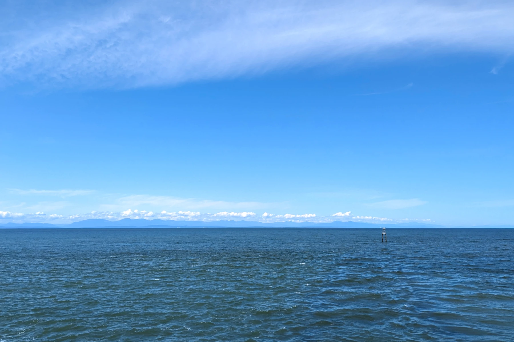 View of the ocean from Iona
