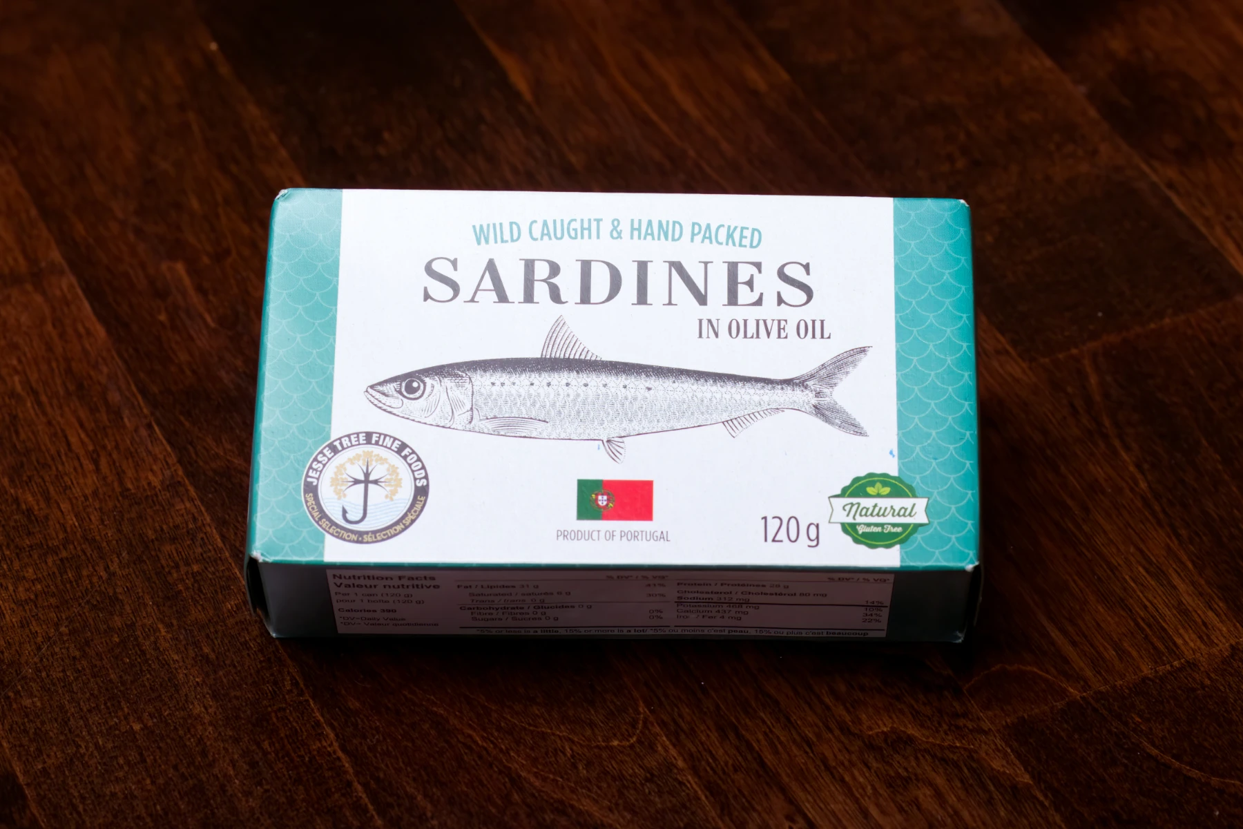 Jesse Tree Sardines in Olive Oil