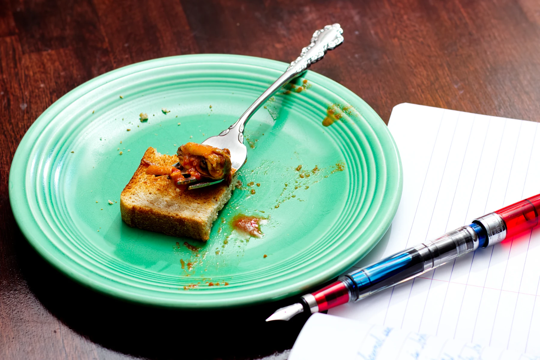 Note taking for this tasting