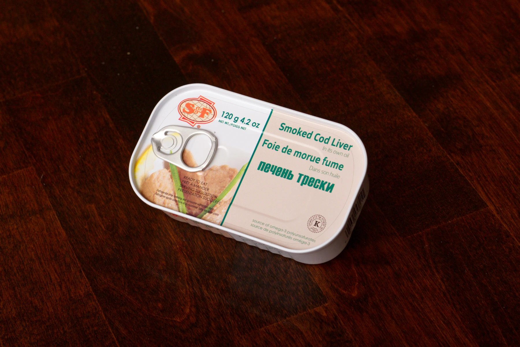 S&F Smoked Cod Liver